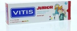 Vitis Junior - 6+ Jaar Tandpasta/gel - Tutti Frutti -Gillette Winkel 1200x490