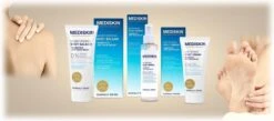 Mediskin Softening Foot Cream - Voetencreme - Voor (Extreem) Droge Voeten - Vermindert Huidirritaties/Roodheid/Jeuk - Rijk Aan Ureum -Gillette Winkel 1200x528 2