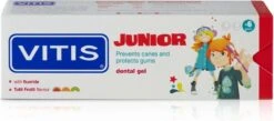 Vitis Junior - 6+ Jaar Tandpasta/gel - Tutti Frutti -Gillette Winkel 1200x528