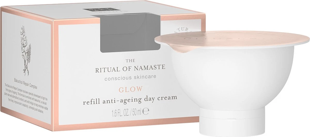 RITUALS The Ritual Of Namaste Glow Anti-Ageing Day Cream Refill - 50 Ml 5 RITUALS The Ritual Of Namaste Glow Anti-Ageing Day Cream Refill - 50 Ml - Afbeelding 3