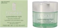 Clinique Superdefense Night Recovery Moisturizer - Nachtcrème - 50 Ml -Gillette Winkel 1200x582