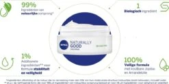 Nivea Naturally Good Dagcrème - 50 Ml - Met Biologische Aloë Vera -Gillette Winkel 1200x596 1