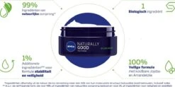 NIVEA Naturally Good Nachtcrème - 50 Ml - Met Bio Arganolie -Gillette Winkel 1200x596 5