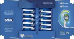 Oral B Oral-B Precision Clean - Met CleanMaximiser-technologie - Opzetborstels -10 Stuks - Brievenbusverpakking 21 Oral B Oral-B Precision Clean - Met CleanMaximiser-technologie - Opzetborstels -10 Stuks - Brievenbusverpakking -Gillette Winkel 1200x631