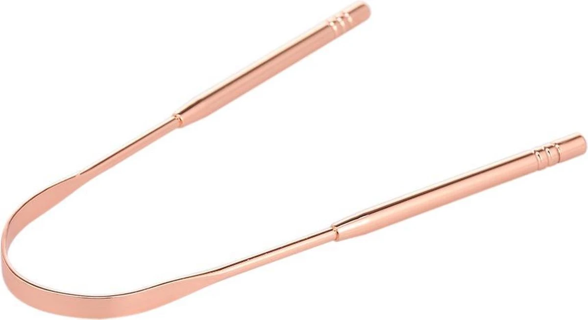 OrganiBrush 100% Koper Tongschraper / Tongreiniger - Antibacterieel - 2 Stuks 4 OrganiBrush 100% Koper Tongschraper / Tongreiniger - Antibacterieel - 2 Stuks - Afbeelding 2