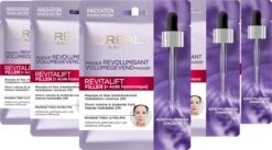 L’Oréal Paris - Revitalift Filler Hyaluronzuur Tissue Gezichtsmasker - 5 Stuks - Voordeelverpakking -Gillette Winkel 1200x665