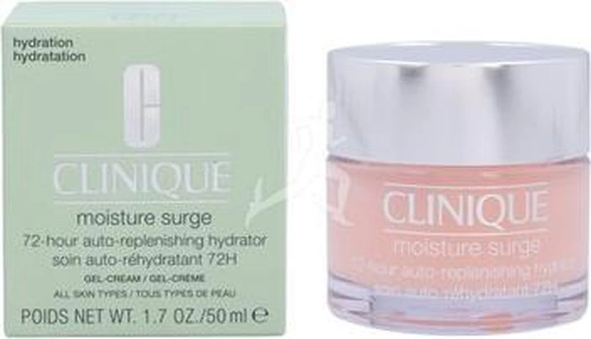 Clinique Moisture Surge 72-Hour Auto-replenishing Hydrator - Dagcrème - 50 Ml 4 Clinique Moisture Surge 72-Hour Auto-replenishing Hydrator - Dagcrème - 50 Ml - Afbeelding 2