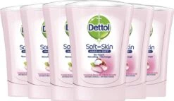 Dettol - Handzeep - No Touch Navulling - Galamboter - 250ml X6 -Gillette Winkel 1200x695 2