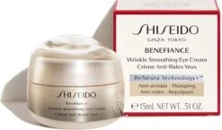 Shiseido Benefiance Wrinkle Smoothing Eye Cream Oogcrème - 15 Ml 19 Shiseido Benefiance Wrinkle Smoothing Eye Cream Oogcrème - 15 Ml -Gillette Winkel 1200x706