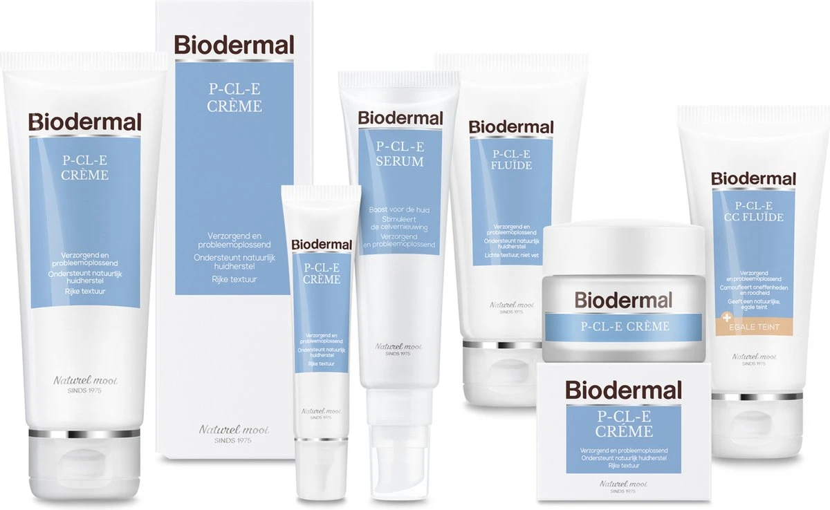 Biodermal P-CL-E Fluïde - Dagcreme - En Nachtcrème Met Glycerine - Tube 50ml 4 Biodermal P-CL-E Fluïde - Dagcreme - En Nachtcrème Met Glycerine - Tube 50ml - Afbeelding 2