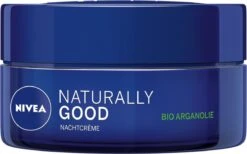 NIVEA Naturally Good Nachtcrème - 50 Ml - Met Bio Arganolie -Gillette Winkel 1200x746 1
