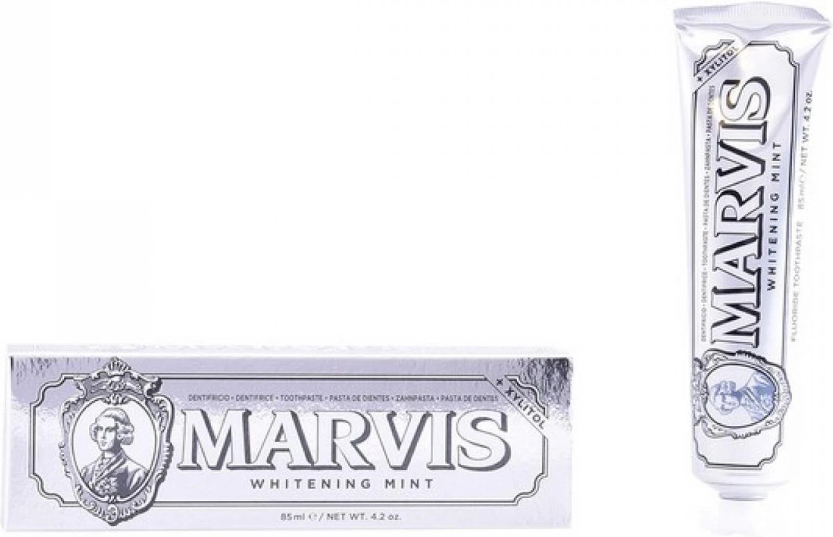 Marvis Tandpasta Whitening Mint 85 Ml 5 Marvis Tandpasta Whitening Mint 85 Ml - Afbeelding 3