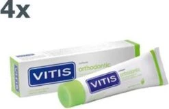 Vitis Orthodontic Tandpasta 4 Pack -Gillette Winkel 1200x779 1