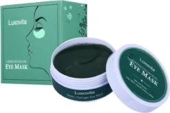 Collageen Oogmasker Luxovita - Wallen Wegwerken/Donkere Kringen/Rimpels - Hydraterend - Zeewier Oog Masker - Eye Pads - Gel Oogmaskers - 60 Stuks