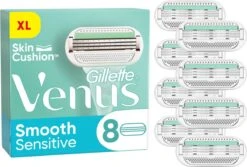Gillette Venus Smooth - Mesjes Met Beschermende Kussentjes - 8 Navulmesjes 18 Gillette Venus Smooth - Mesjes Met Beschermende Kussentjes - 8 Navulmesjes -Gillette Winkel 1200x813 5
