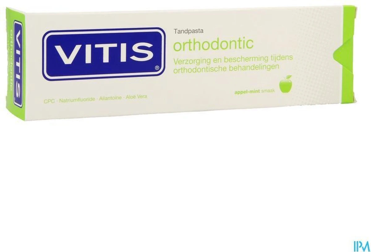 Vitis Orthodontic Tandpasta - 75ml 12 Vitis Orthodontic Tandpasta - 75ml - Afbeelding 10
