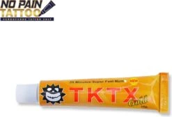 No Pain Tattoo - TKTX - Gold - Tatoeage - Tattoo - Zalf -verdovende Créme - Tattoo Zonder Pijn - Snelwerkend En Langdurig - 10 G -Gillette Winkel 1200x822 5