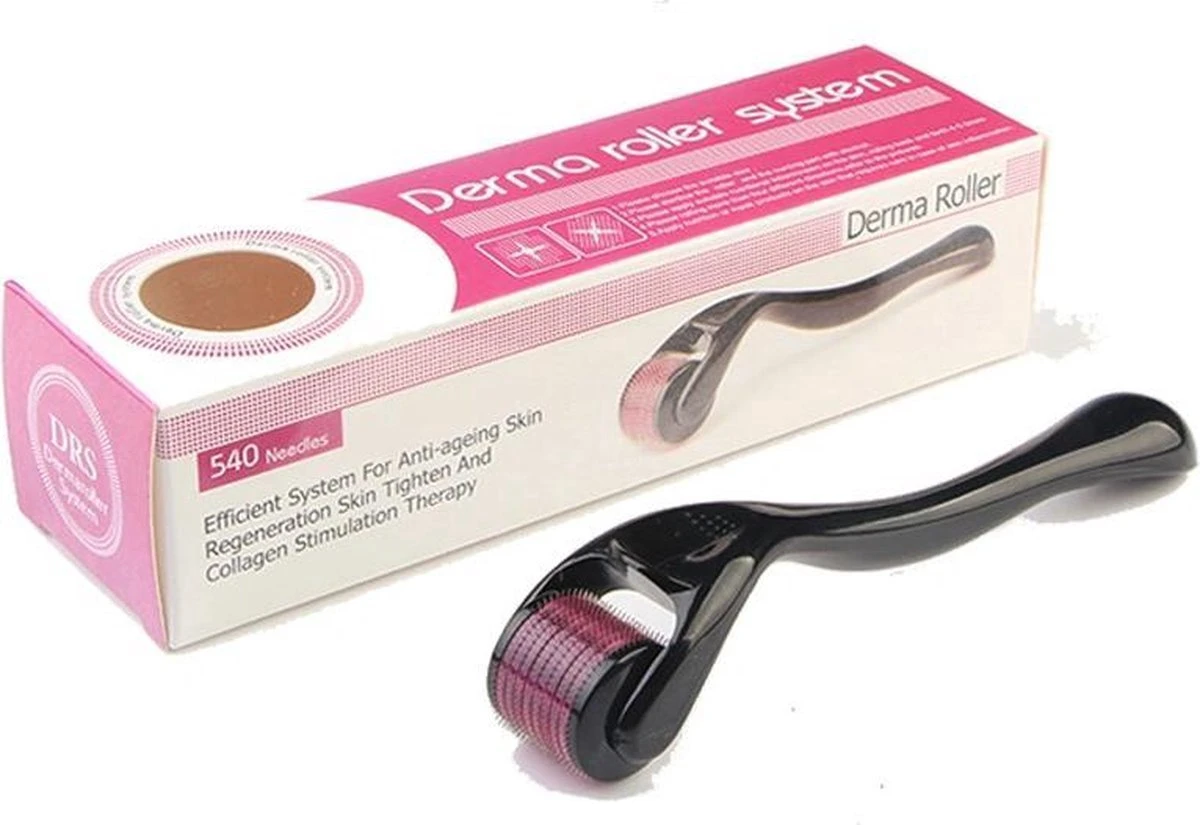 DermaSyis Dermaroller 540 Naalden - Derma Roller Met Titanium Naalden Van 1.0mm 4 DermaSyis Dermaroller 540 Naalden - Derma Roller Met Titanium Naalden Van 1.0mm - Afbeelding 2
