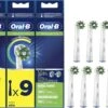 Oral B Oral-B CrossAction Opzetborstel Met CleanMaximiser-technologie, Verpakking Van 9 Stuks -Gillette Winkel 1200x844 1