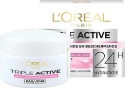 L'Oréal Paris Triple Active Dagcrème - 2 X 50 Ml - Voordeelverpakkking - Gecombineerde & Droge Huid 27 L'Oréal Paris Triple Active Dagcrème - 2 X 50 Ml - Voordeelverpakkking - Gecombineerde & Droge Huid -Gillette Winkel 1200x851