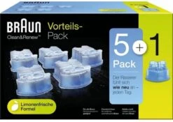 Braun Clean & Renew - 5+1 Stuks - Reinigingsvloeistof Scheerapparaat -Gillette Winkel 1200x852 3