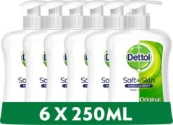 Dettol - Handzeep - Antibacterieel - Original - 6 X 250 Ml -Gillette Winkel 1200x869