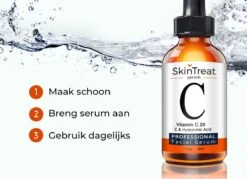 SkinTreat Vitamine C Serum | Met Vitamine E & Hyaluronzuur | Gezichtsserum | Gezichtsverzorging | Collageen | Anti Rimpel | Anti Acne | 60ML 8 SkinTreat Vitamine C Serum | Met Vitamine E & Hyaluronzuur | Gezichtsserum | Gezichtsverzorging | Collageen | Anti Rimpel | Anti Acne | 60ML -Gillette Winkel 1200x870 1