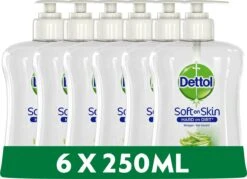 Dettol - Handzeep - Antibacterieel - Verzachtend - Aloë Vera - 6 X 250 Ml -Gillette Winkel 1200x870 2