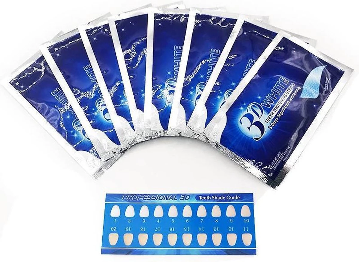 Merkloos Professionele Tanden Bleek Strips Ultra 3D - Teeth Whitening Strips - Tanden Bleken - Voor Ultra Witte Tanden - 14 Strips 3 Merkloos Professionele Tanden Bleek Strips Ultra 3D - Teeth Whitening Strips - Tanden Bleken - Voor Ultra Witte Tanden - 14 Strips