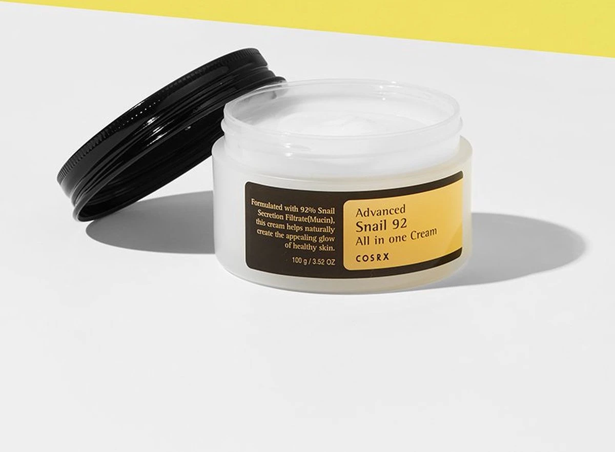 COSRX Combi Set: Advanced Snail 92 All In One Cream 100ml (1) & Advanced Snail 96 Mucin Power Essence 100ml (1) - Snail Collection COSRX - Korean Beauty - Award Winning - Ordinary Skincare Routine - Glowy Radiant & Hydrating - Gezichtsverzorgingset 5 COSRX Combi Set: Advanced Snail 92 All In One Cream 100ml (1) & Advanced Snail 96 Mucin Power Essence 100ml (1) - Snail Collection COSRX - Korean Beauty - Award Winning - Ordinary Skincare Routine - Glowy Radiant & Hydrating - Gezichtsverzorgingset - Afbeelding 3