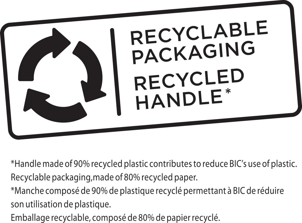 BIC Hybrid 3 Flex Scheermesjes Voor Mannen - 12 Navulmesjes - Geen Houder 9 BIC Hybrid 3 Flex Scheermesjes Voor Mannen - 12 Navulmesjes - Geen Houder - Afbeelding 7