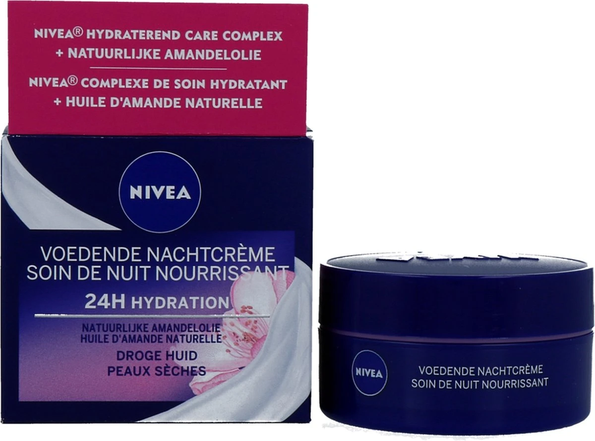 NIVEA Essentials Herstellend Droge Of Gevoelige Huid - 50 Ml - Nachtcrème 4 NIVEA Essentials Herstellend Droge Of Gevoelige Huid - 50 Ml - Nachtcrème - Afbeelding 2