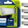 Philips OneBlade Original Blade QP240/50 - Vervangmesjes - 4 Stuks 1 Philips OneBlade Original Blade QP240/50 - Vervangmesjes - 4 Stuks -Gillette Winkel 1200x907 2