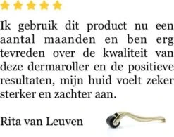 Titanium - 540 Micro-Needle 0.5mm DermaRoller | Skin Roller | Gezichts- En Huidverzorging | Huidverjonging | Steriel Verpakt | Gold Edition 17 Titanium - 540 Micro-Needle 0.5mm DermaRoller | Skin Roller | Gezichts- En Huidverzorging | Huidverjonging | Steriel Verpakt | Gold Edition -Gillette Winkel 1200x947 1