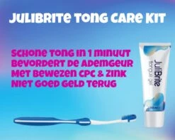 JuliBrite® Tong Gel (50ML) & Tongschraper - Reinigt Witte Tong Aanslag - Tegen Slechte Adem - Met Zink & CPC - Tongreiniger Set - Halitose & Beslagen Tong 11 JuliBrite® Tong Gel (50ML) & Tongschraper - Reinigt Witte Tong Aanslag - Tegen Slechte Adem - Met Zink & CPC - Tongreiniger Set - Halitose & Beslagen Tong -Gillette Winkel 1200x959 1