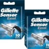 Gillette® Gillette Sensor Excel Scheermesjes - 20 Stuks -Gillette Winkel 1200x960 12
