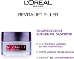 L’Oréal Paris Revitalift Filler Dagcrème - Anti Rimpel - 50 Ml 32 L’Oréal Paris Revitalift Filler Dagcrème - Anti Rimpel - 50 Ml -Gillette Winkel 1200x962