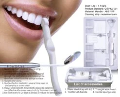 Moist-R Teeth Whitening Stick (2X) En 5 Refills - Thuis Tanden Bleken - Witte Tanden -Gillette Winkel 1200x973