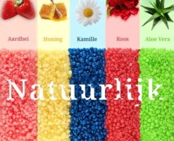 Maxius - Wax Ontharen - 500 Gr Wax Beans - 25 Spatels - Complete Set - Wit -Gillette Winkel 1200x973 5