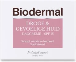 Biodermal Dagcrème Droge & Gevoelige Huid - 50ml - Hydrateert En Herstelt -Gillette Winkel 1200x977 3