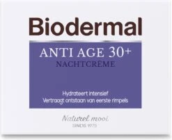 Biodermal Anti Age 30+ - Nachtcrème Tegen Huidveroudering - 50ml -Gillette Winkel 1200x977 4