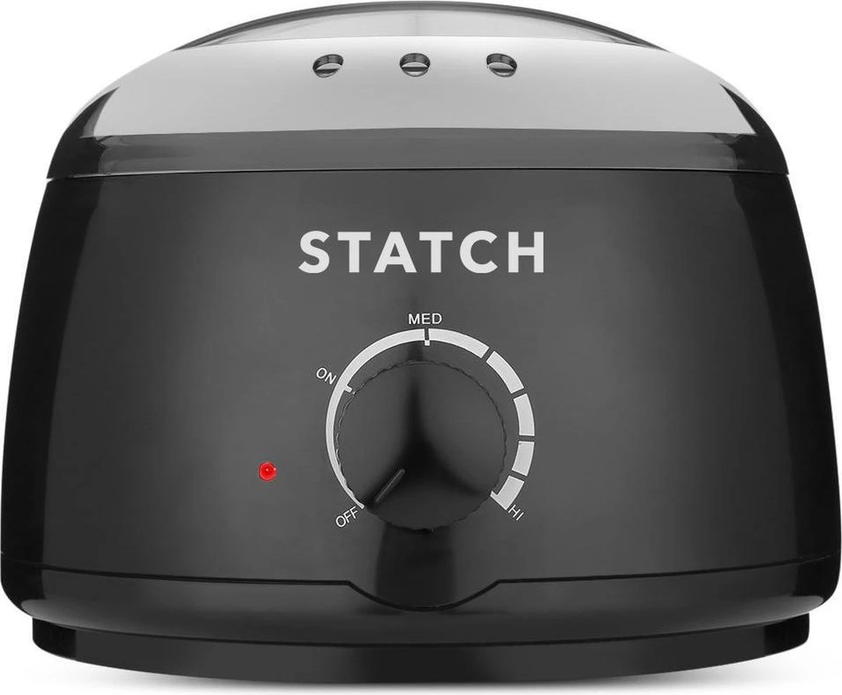 STATCH Wax Apparaat Ontharing Set Met 500 Gram Wax Bonen En 25 Houten Spatels - 4 STATCH Wax Apparaat Ontharing Set Met 500 Gram Wax Bonen En 25 Houten Spatels - - Afbeelding 2