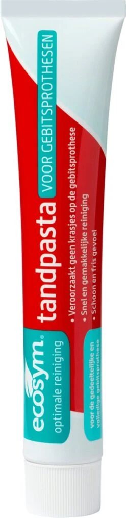 Ecosym Tandpasta - Kunstgebitreiniging - 75 Ml -Gillette Winkel 292x1200