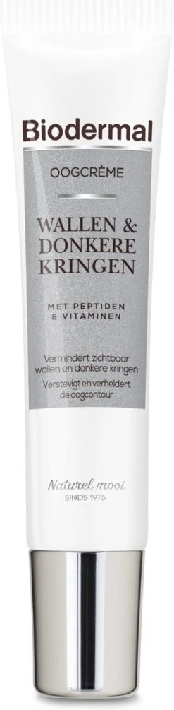 Biodermal Oogcrème Wallen & Donkere Kringen - Deze Oogcreme Vermindert Zichtbaar Wallen, Donkere Kringen Rimpels En Fijne Lijntjes – Wallen Crème -Gillette Winkel 295x1200 9