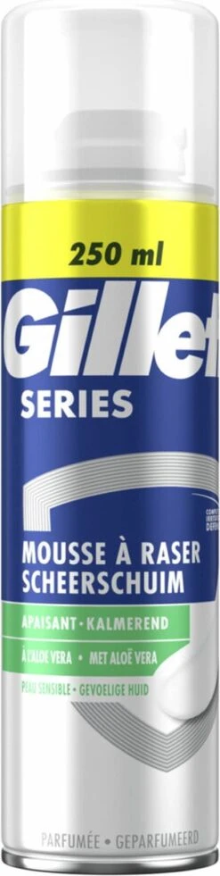 Gillette® Gillette Scheerschuim Mannen Voor Gevoelige Huid - 6x250ml Voordeelverpakking -Gillette Winkel 302x1200