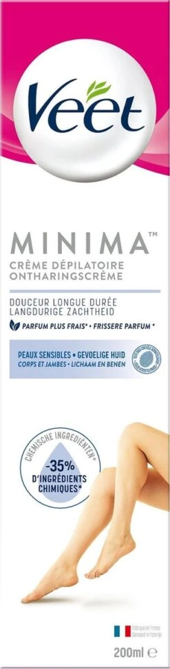 Veet Ontharingscreme - Gevoelige Huid - Minima - 200ml X2 16 Veet Ontharingscreme - Gevoelige Huid - Minima - 200ml X2 -Gillette Winkel 305x1200 4