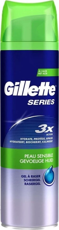 Gillette - Scheergel - Sensitive Gevoelige Huid - 6 X 200 ML - Voordeelverpakking -Gillette Winkel 310x1200 5