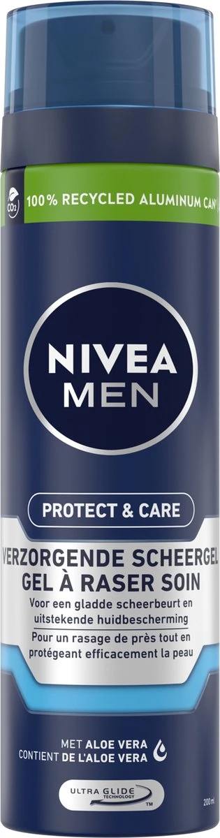 NIVEA MEN Protect & Care Scheergel - Hydraterend - 200 Ml 3 NIVEA MEN Protect & Care Scheergel - Hydraterend - 200 Ml