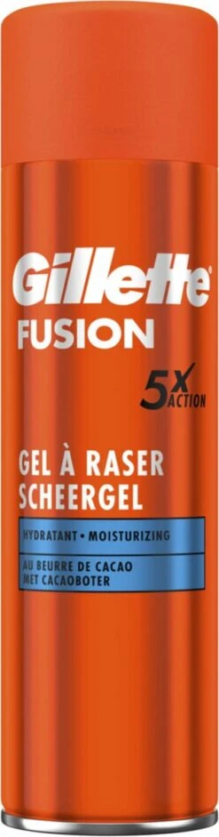 Gillette® Gillette Fusion5 Ultra Moisturizing Scheergel Mannen - 6x200ml Voordeelverpakking -Gillette Winkel 315x1200 11