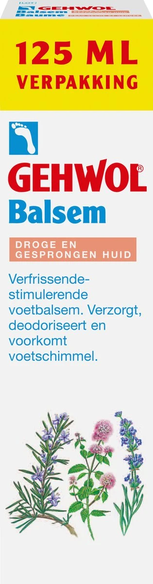 Gehwol Voetbalsem Voor De Droge En Gesprongen Huid - 125ml 7 Gehwol Voetbalsem Voor De Droge En Gesprongen Huid - 125ml - Afbeelding 5
